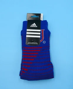 Kentucky Wildcats Crew Socks Mens Large Sz 9 - 11 Adidas NCAA Blue Mid Y2K New - Picture 1 of 3
