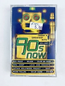 90s NOW Volume 2 K-TEL Cassette Tape Snap Wilson Phillips Snap Color Me Badd NOS - Picture 1 of 3