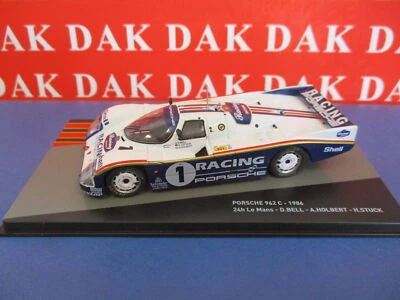 Die cast 1/43 Modellino Auto Porsche 962 C 24H Le Mans 1986 H. Stuck HB - Immagine 1 di 4