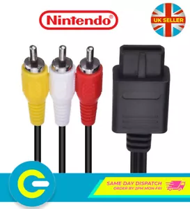 Cable de plomo AV SCART TV para SNES Super Nintendo N64 Gamecube GC - Imagen 1 de 6
