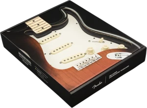 Fender Pre-Wired Loaded Strat Pickguard Vintage Noiseless SSS Parchment - Picture 1 of 3