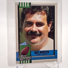 1990 Topps Traded Max Montoya Football Card #5T Mint FREE SHIPPING