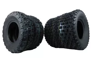 New KAWASAKI KFX 400 2WD 2003-2005 MASSFX Quad Sports Tires 21x7-10 20x10-9 - Picture 1 of 8
