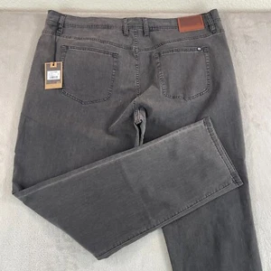 Travis Mathew Legacy Featherweight Jeans Men 40x34 Vintage Charcoal NWT $179 - Picture 1 of 10