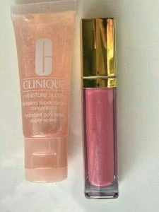 Clinique Moisture Surge Hydrating Supercharged Concentrate 0.5 & Pink Lipgloss - Picture 1 of 1