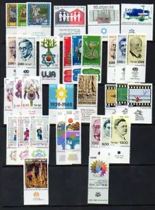 Francobolli Israele - Scott #'s 701/744 (TABS) - MNH - Foto 1 di 1