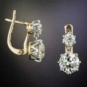 Fashion Drop Dangle Earrings Party Jewelry Gifts Women Girls Simulated Diamond - Picture 1 of 3