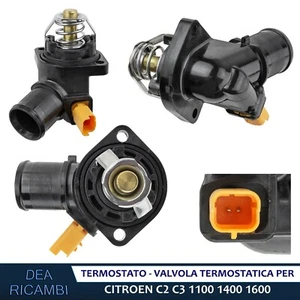 Termostato Valvola Termostatica per CITROEN C2 C3 PLURIEL 1.1 1.4 1.6 TECT011 - Foto 1 di 3