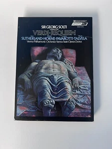 Georg Solti - Verdi - Requiem London FFRR Box 2 Cassette Set + Booklet 1977 - Picture 1 of 9