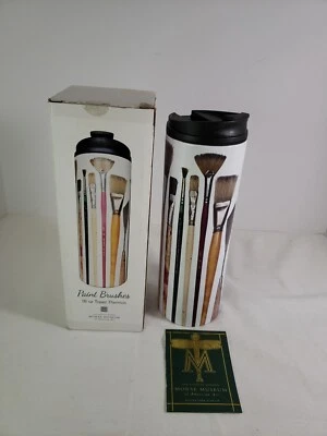 Pinceles 18 OZ Termo de Viaje del Museo Morse Foto 1 de 4
