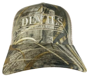 Arizona State Sun Devils Snapback Trucker Hat ASU The Game Split Bar Camo NWT - Picture 1 of 9