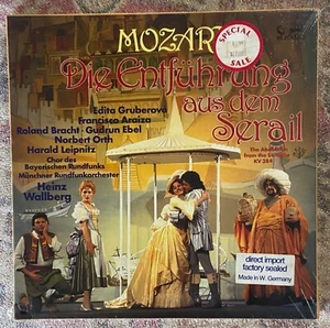 MOZART - DIE ENTFUHRUNG AUS DEM SERAIL 3 LP BOX SET NEW SEALED WALLBERG - Imagen 1 de 5