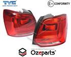 Set Pair LH+RH Tail Light Rear Lamp (Non Tinted) For VW Volkswagen Polo 6R 14~17 Volkswagen Polo