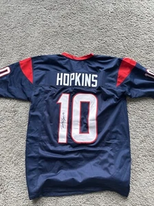 DeAndre Hopkins Autographed Houston Texans Jersey JSA Cert - Picture 1 of 3