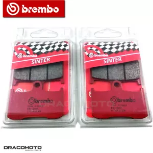 KAWASAKI Z 900 2021 pastiglie freno anteriori SA BREMBO Sinterizzate 07KA23SA - Picture 1 of 4
