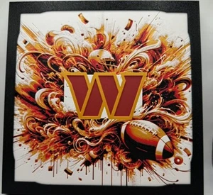 Washington Commanders Wall Art - 3D Paintings - Foto 1 di 3