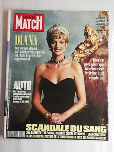 N1355 Magazine Paris-Match N°2215 7 nov 1991 Diana son voyage officiel au Canada - Foto 1 di 3