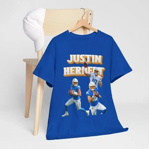 Justin Herbert Unisex Heavy Cotton T-Shirt - Bild 1 von 64