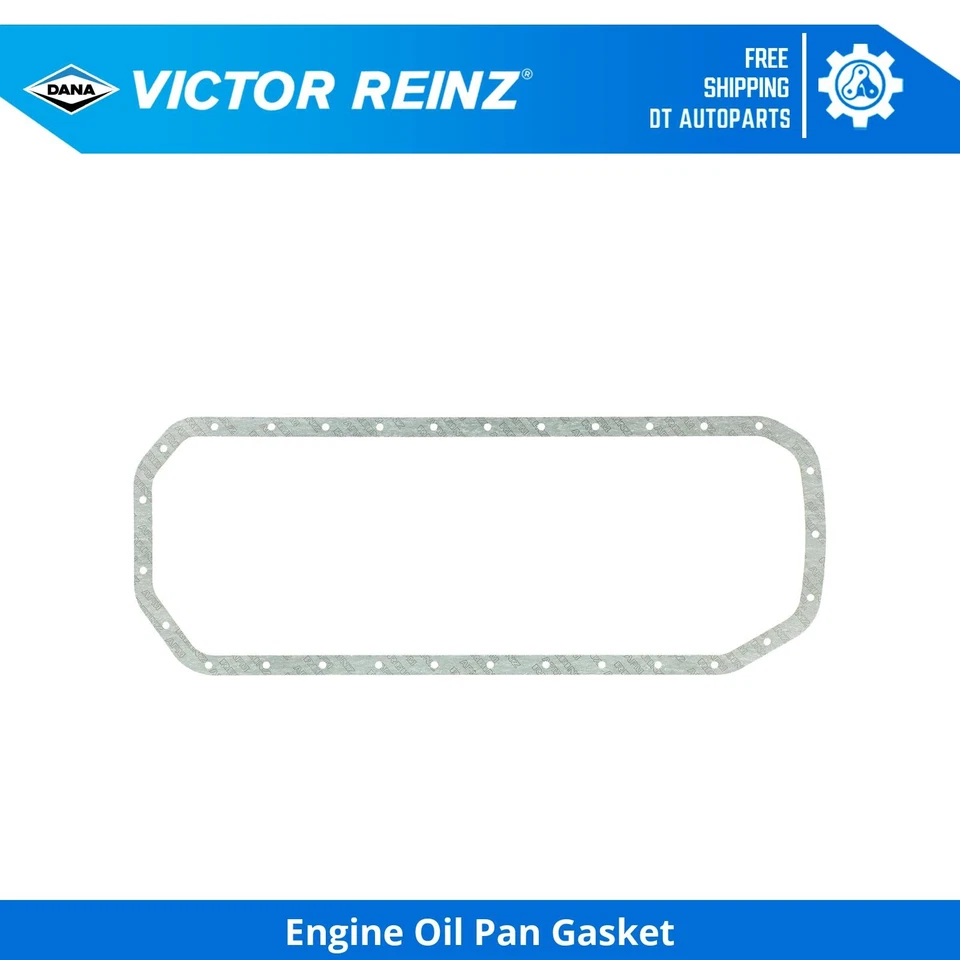 Junta de cárter de aceite del motor para BMW 733i 1978-1984 Victor Reinz 1979 1980 1981 1982 Foto 1 de 2