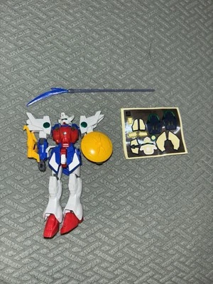 Figura de acción Shenlong Gundam traje móvil ala Gundam borde amarillo MSiA Bandai Foto 1 de 4