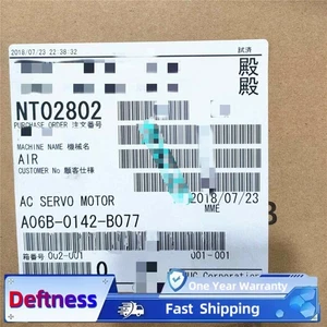 A06B-0142-B077 FANUC New AC Servo Motor US Free TAX - Picture 1 of 1