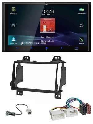 JVC USB Bluetooth 2DIN DAB MP3 Autoradio für Hyundai H1 (08-15) - Bild 1 von 4