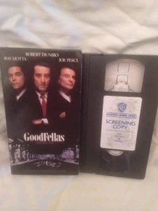 Goodfellas (1990) - Rare Screener VHS - Picture 1 of 4