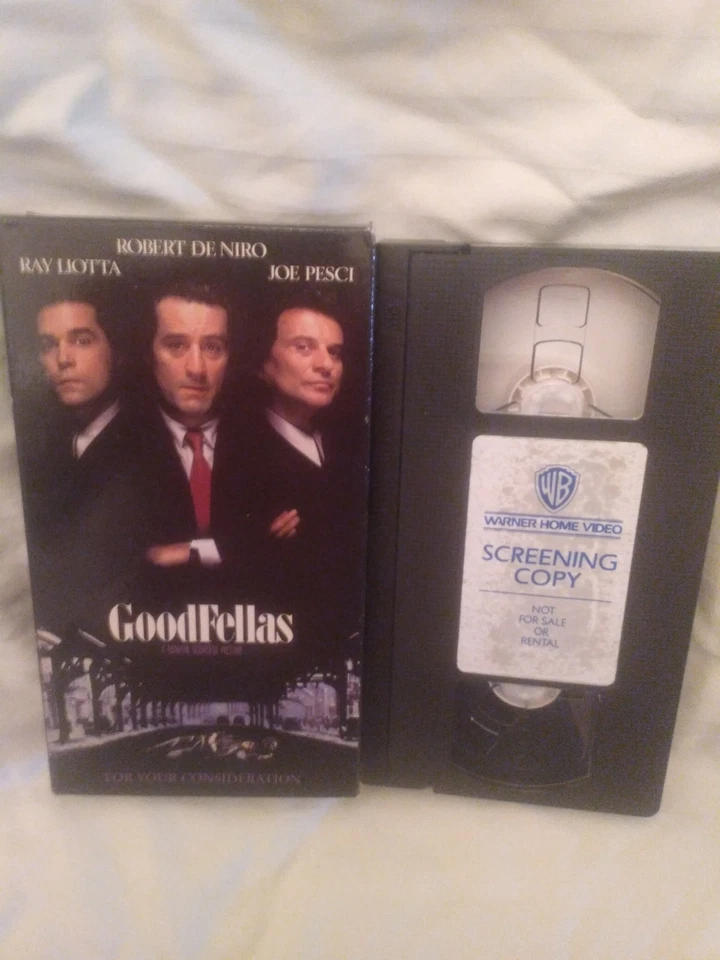 Goodfellas (1990) - Rare Screener VHS Foto 1 de 4