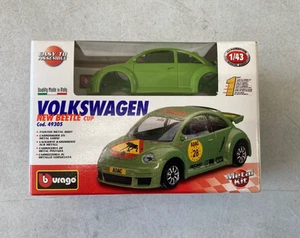 Burago 1/43 Metal Kit Volkswagen New Beetle Cup 49305 Made in Italy - Picture 1 of 6