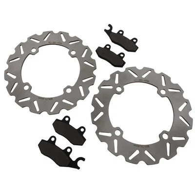 Rotores de freno delanteros deportivos Can-Am Commander 800R DPS 2014-2017 y pastillas de freno Foto 1 de 3