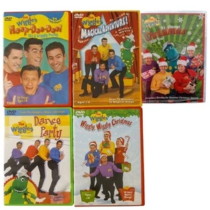 The Wiggles DVD Lot Original Hoop-Dee-Doo It's A Wiggly Party Weihnachten Tanz - Bild 1 von 2