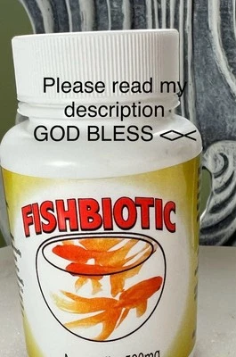 Aquatic FISHBIOTIC FOR FISH  500mg 30 capsules - Image 1 of 4