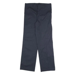DICKIES Jungen Marine Regular Fit Gerades Bein Hose W32 L30 Klassisch Baumwollmischung - Bild 1 von 6