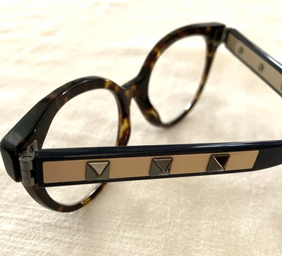 Monturas de gafas Valentino solo marrón tortuga VA 3034A - 5002 Italia 52-18-140 Foto 1 de 4