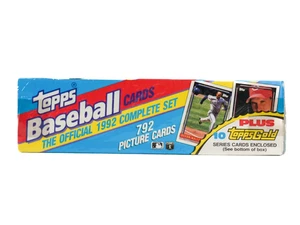 1992 Topps Baseball Card Complete Factory Sealed Holiday Set - 792 Cards/10 Gold - Picture 1 of 2