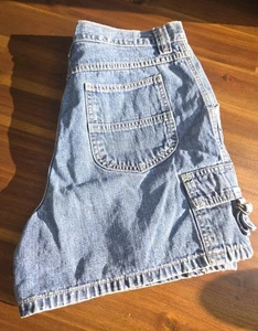 VINTAGE John’s Bay denim shorts, women’s size 8 - Picture 1 of 10