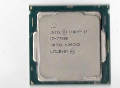 Intel 7th Core i7-7700K 4.20GHz 4-Core 8-T 8MB 91W LGA-1151 Processore - Immagine 1 di 4