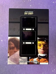 2013 Topps Star Wars Jedi Legacy Authentic Triple Film Cel Luke Skywalker Rare - Picture 1 of 1
