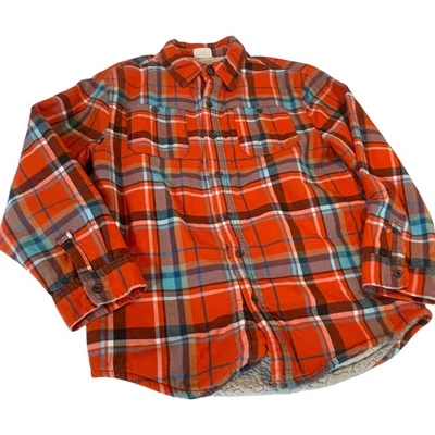 Chaqueta Camisa Forrada de Piel de Sherpa Imitación a Cuadros Crazy 8 Boys XL (14) Foto 1 de 4