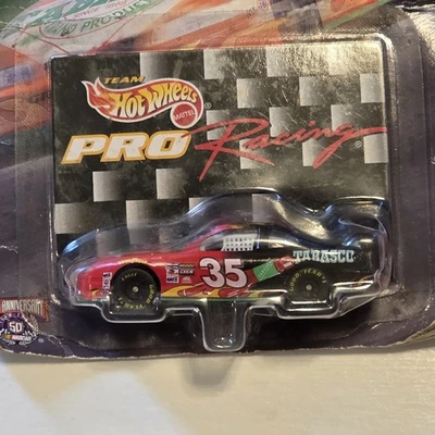 Team Hot Wheels 1998 Pro Racing Todd Bodine #35 TABASCO coche NASCAR fundido a presión rojo Foto 1 de 4