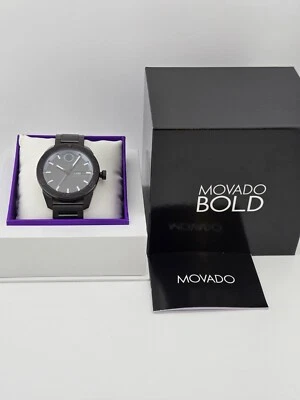 Movado Bold Men’s Sport Black Dial Stainless Steel Watch - 3600512 ($750 MSRP) - Image 1 of 4
