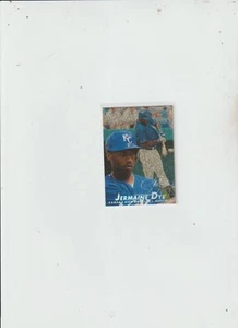 JERMAINE DYE 1997 FLAIR SHOWCASE BASEBALL ROW 0 INSERT CARD #41 ROYALS - Picture 1 of 1