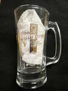 Heileman's Special Export Bier Bar Glas Stein Becher Segelschiff 6,50" hoch SAMMELN - Bild 1 von 5