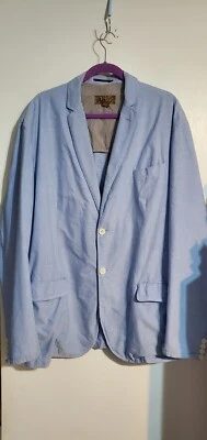 Blazer Blue By Pronto Uomo marrón talla 3X 100 % algodón para hombre  Foto 1 de 4