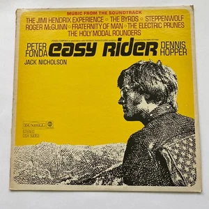 Easy Rider Soundtrack LP Dunhill DSX 50063 Hendrix Byrds 1972 Peter Fonda VTG - Picture 1 of 18
