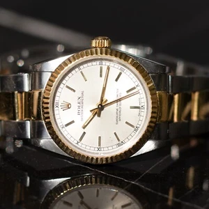 Rolex 67513 Oyster Perpetual 31mm Two Tone Ladies Watch - Picture 1 of 12