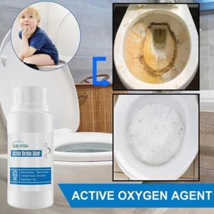 Toilet Bowl Cleaner Foaming Powder Bathroom Drain Sink Cleaner - Picture 1 of 20