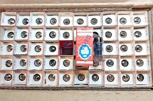 US Stock! 6P3S 6L6GC 6P3P MATCHED PAIR (2pcs) TUBES NEW NOS - Picture 1 of 1