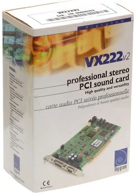 Digigram VX222 v2 24bit AES/EBU Digital Audio Balanced XLR Broadcast NEW IN BOX - Image 1 of 4