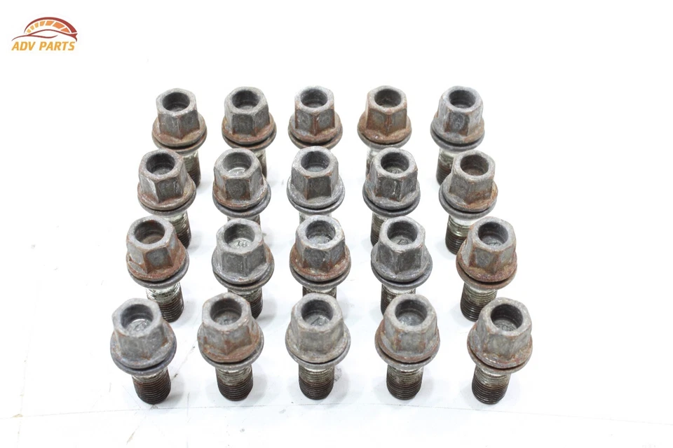 Audi A8 L 2011-2017 llanta tuerca tuerca pernos OEM -JUEGO DE 20- Foto 1 de 4